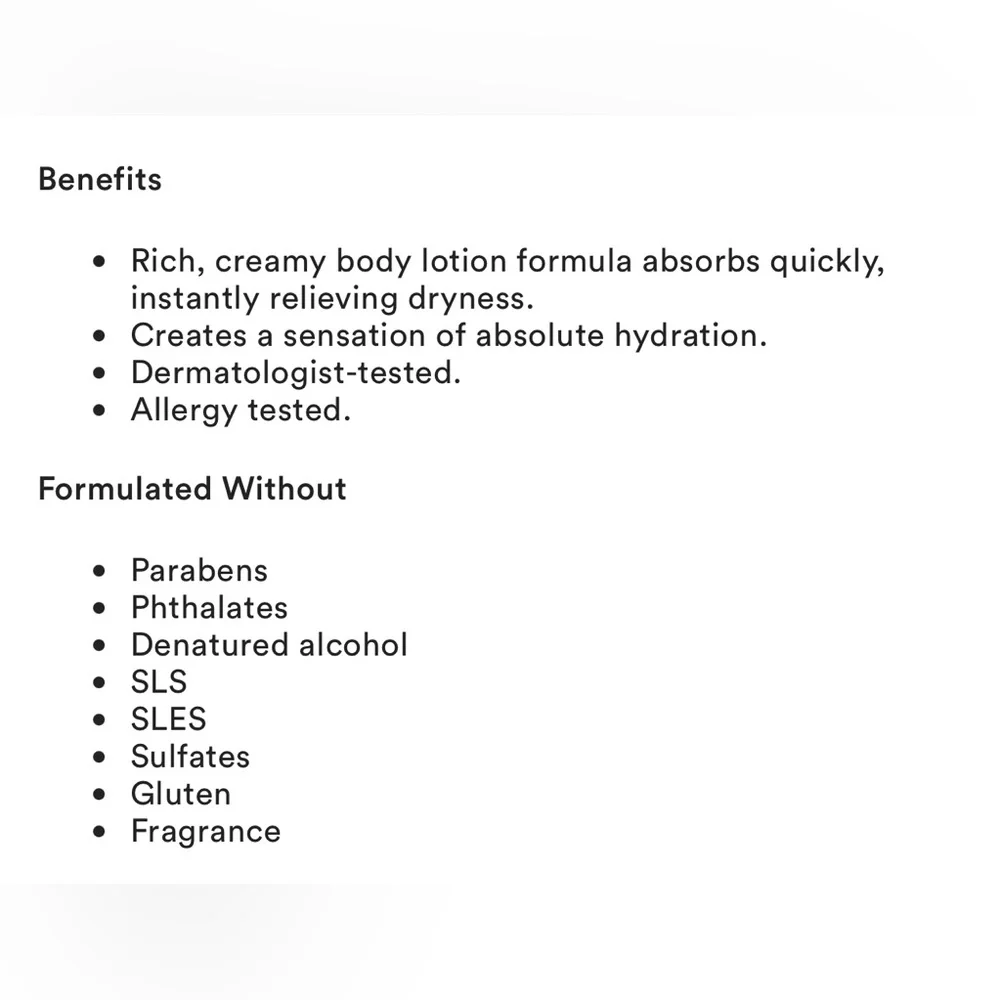 Clinique Deep Comfort Body Moisture‎ in Cream Tube